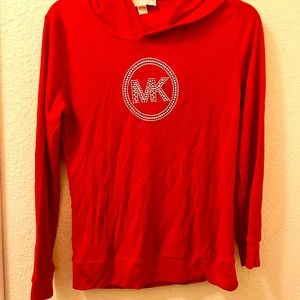 ✨ sparkly Michael Kors never worn hoodie shirt.